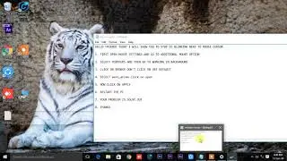 FIX:CD SIGN BLINKING NEXT TO MOUSE CURSOR.