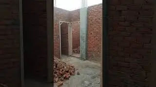 4 inch brick wall laying #construction#youtubeshorts #ytshorts #shortvideo #shorts #short #explore