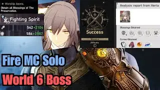 Fire Trailblazer Solos Simulated Universe 6 Boss