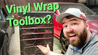 I Vinyl Wrapped my Toolbox