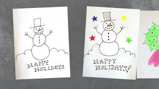 Making a Holiday Card with cartoonist John Porcellino