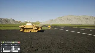 Destroying Tanks in slow motion (Brick Rigs)