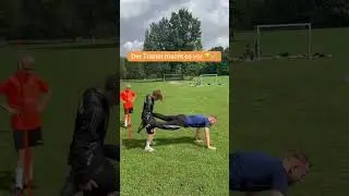 Fun-&Uuml;bung zum Warm-Up #fussballschule #einzeltraining #warmup