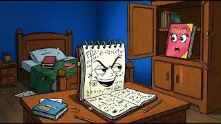 Notebook vs Diary: Rough Work vs Secret Love! ✍️📖 #cartoonbuddis2.0
