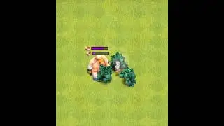 Super+Boxer Giant Vs Max Golem - COC