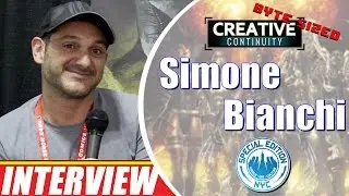 Simone Bianchi: comic artist; Thor, Death of Sabretooth - Byte Sized Creative Continuity