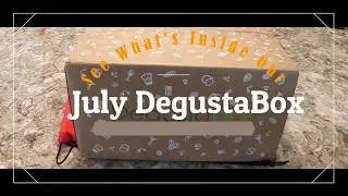 July DegustaBox Unboxing - See What's Inside 2018