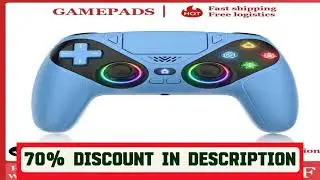#Wireless Controller For Ps5/Ps5 Pro/Ps5 Slim/Pc With Hall Joystick Dual Vibration Gamepad Turbo Du