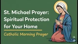 The St. Michael Prayer | Spiritual Protection for Your Home | Revelation 12:7-9