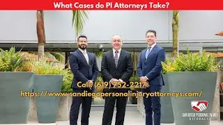 What Cases do Personal Injury Attorneys Take: SDPIA