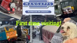 First time visiting the Mangapps Railway & Museum April 2025