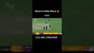 Thrilled Sixes to Dale Steyn || Quetta Gladiators V Peshawar Zalmi || PSL6 2021