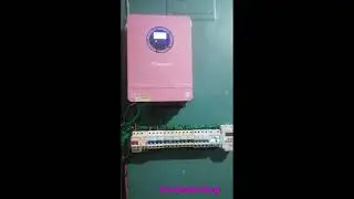 featuring my solar set-up. FRONUS HYBRID INVERTER 24V 3.2kw by POWMR 🤟