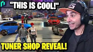 Summit1g Reacts: NoPixel 6STR Tuner Shop RP Trailer & Shows GTR R32! | GTA 5