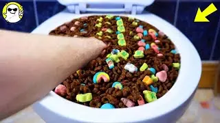 Will it Flush? Lots Of Choco Charms 🌈