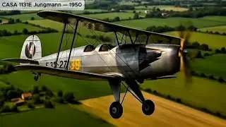 🔥 Spanish Warbirds in Action | CASA Jungmann Explosive History (1929&ndash;2025)