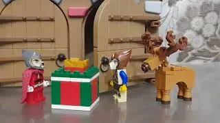 Lennox and Santa Lagravis | Lego Chima goes to Christmas Story With Tina Karol 