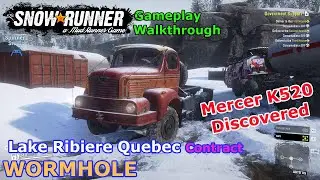 SnowRunner - How to get Mercer K520 | Wormhole | Phase 15