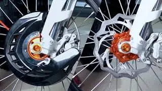 NICECNC | How To Install Brake Disc Guard - Dirt Off-road KTM 125 250 500 ENDURO Husqvarna125-501 FE