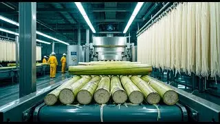 Inside the Banana Stem Factory &ndash; Full Process How Luxury Fiber Are Made