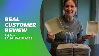 Eco-Friendly Dining Made Stylish! 🌿 Raj Eco Palm Leaf Plates Review | Biodegradable & Disposable