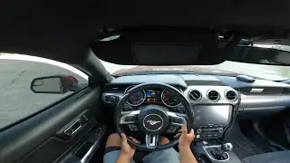 POV| HOW TO DO A BURNOUT IN YOUR MUSTANG