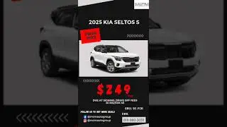 2025 KIA Seltos S. November Lease Specials. Best deals in the market #kiaworld #kia #kiasportage