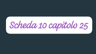 سكيدة رقم 10 من الدرس الميكانيك 25 capitolo