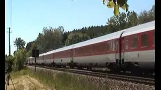 2 x 218 am Südbahn- Autoreisezug 1419 