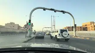 Rush Hour in Riyadh + U.S. News Catch-Up in Traffic | Real POV Drive
