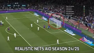 REALISTIC NETS AIO SEASON 24/25 - PES 2021 & FOOTBALL LIFE