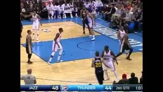 Nice circle shot from the fella