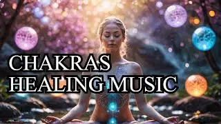 CHAKRAS HEALING MUSIC || Full Body Aura Cleanse & Boost Positive Energy. #meditation #music #healing