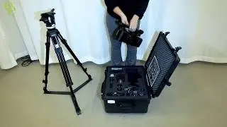 Set-up a SONY camera on a tripod