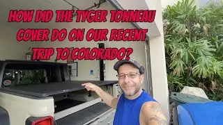How Did the Gladiator Tyger Tonneau Cover Do on our Recent Trip to Colorado