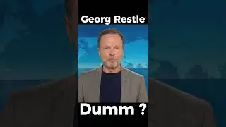 Dumm ? Georg Restle