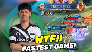 FASTEST GAME! SMART OMEGA vs TL ACADEMY ID HIGHLIGHTS
