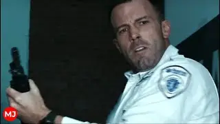 The shootout scene in the underground parking - The Town in 1080p
