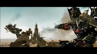 TRANSFORMERS REVENGE OF THE FALLEN 2009 SUBTITLE INDONESIA pertarungan optimus vs fallen