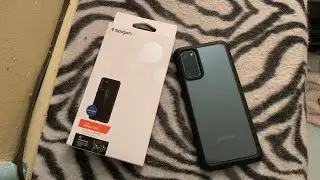 Samsung Galaxy s20 Spigen ultra hybrid case review