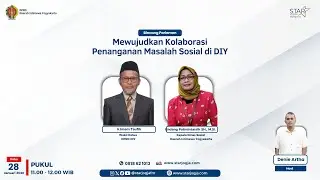BINCANG DPRD DIY - Mewujudkan Kolaborasi Penanganan Masalah Sosial di DIY