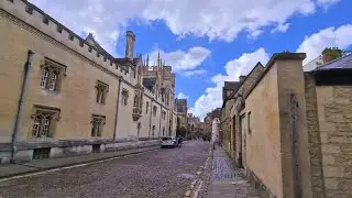 Oxford City Center Walking Tour | UHD | HDR