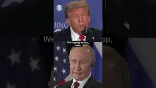 Trump claims he and Putin want to stop thousands of deaths after Alaska summit #shorts