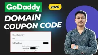 GoDaddy Domain Coupon Code 2026 🔥 | Cheap Domain Offer