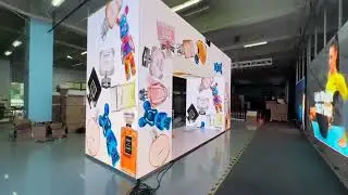 Street Communication - Indoor LED screen angled P2.6 - 40mm thick