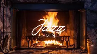 Relax Gently with Exquisite Fireplace Jazz Music | The Autumn Jazz Vibes | Chill Fire Jazz ♫ Mix #2