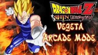 VEGETA Arcade Mode - Dragon Ball Z: Shin Budokai (PSP)