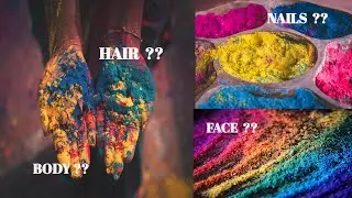 Life Saving Holi Hacks Must Watch Before Playing Holi |Tips And Tricks For Holi | The Shining Purabi