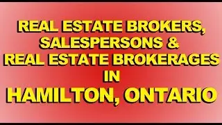 Real Estate Brokers, Salespersons & Real Estate Brokerages in Hamilton, Ontario | Mark Woehrle