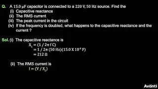6. 12P07.3 PSV7 AC Voltage Applied to a purely Capacitive Circuit